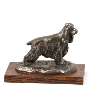 Cocker spaniel angielski figurka na drewnie Art-Dog